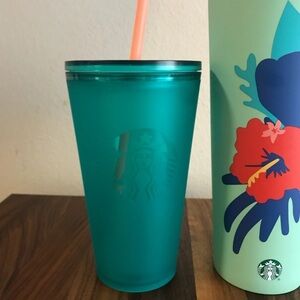 Starbucks aqua tumbler
